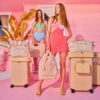 Beis Travel Luggage with Models at Pink Motel